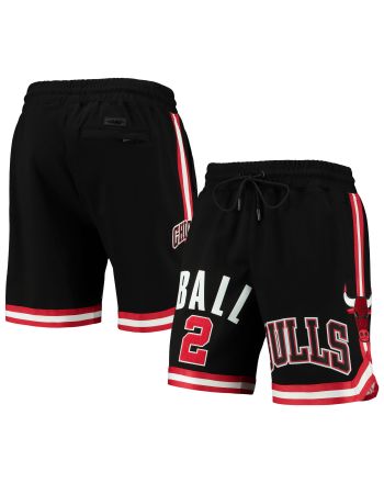 Lonzo Ball 2 Black Chicago Bulls Shorts - Men