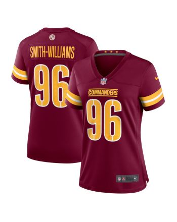 James Smith-Williams 96 Washington Commanders Women Game Jersey - Burgundy