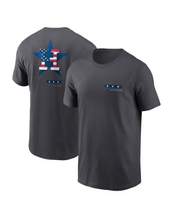 Houston Astros Americana T-Shirt - Anthracite