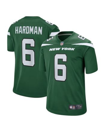 Mecole Hardman 6 New York Jets Game Jersey - Gotham Green