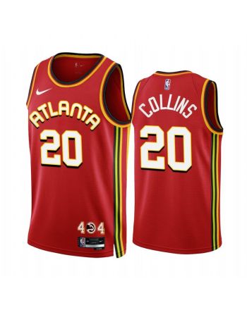 John Collins 2022-23 Atlanta Hawks Red 20 Icon Edition Jersey - Men Jersey