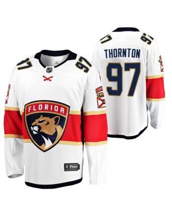 Florida Panthers Joe Thornton 97 2023 Jersey White Away Jersey Jersey