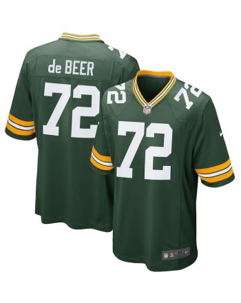 Gerhard de Beer 72 Green Bay Packers YOUTH Game Jersey - Green