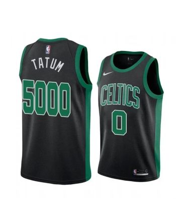 Men's Celtics Jayson Tatum 0 5000 Points Special Edition Jersey