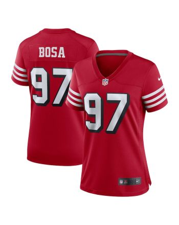 Nick Bosa San Francisco 49ers Women's Alternate Game Jersey - Scarlet