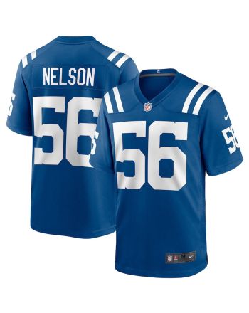 Quenton Nelson 56 Indianapolis Colts Men Game Jersey - Royal