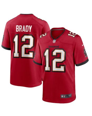 Tom Brady 12 Tampa Bay Buccaneers Game Jersey - Red