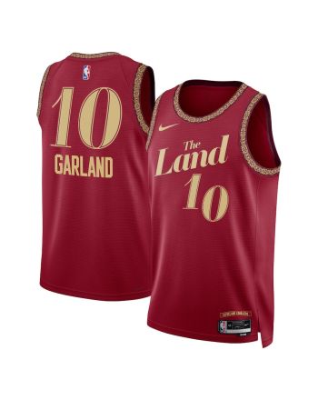 Darius Garland 10 Cleveland Cavaliers 2023/24 City Edition Swingman Jersey - Wine