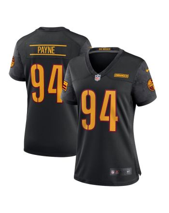 Da'Ron Payne 94 Washington Commanders Women's Alternate Game Jersey - Black