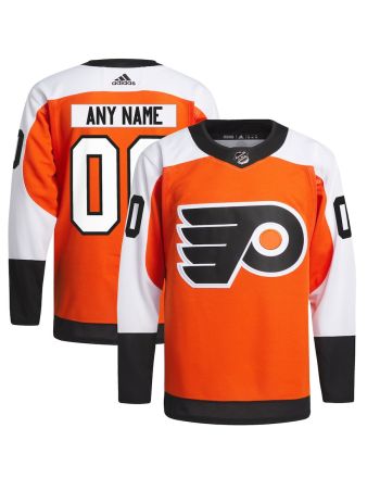 Philadelphia Flyers Home Primegreen Custom Men Jersey - Burnt Orange