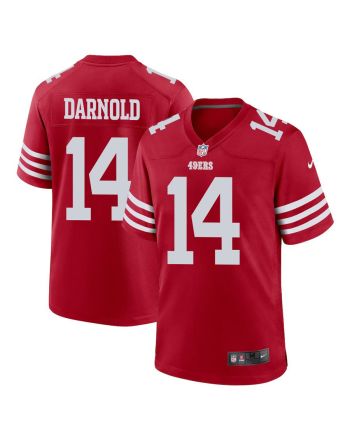 Sam Darnold 14 San Francisco 49ers Men Game Jersey - Scarlet