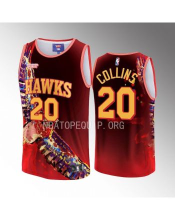 John Collins 20 Atlanta Hawks NBA & KidSuper Studios Unisex Hometown Jersey