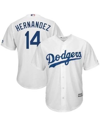 Enrique Hernandez Los Angeles Dodgers Cool Base Home Player Jersey - White