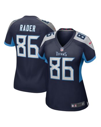 Kevin Rader Tennessee Titans Women's Game Player Jersey - Navy