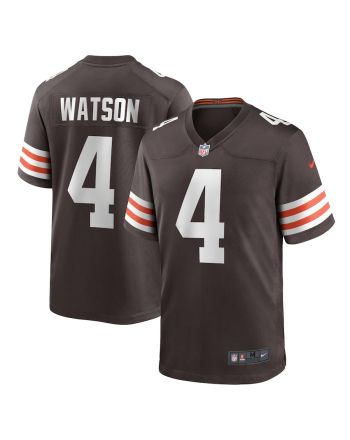 Deshaun Watson 4 Cleveland Browns Men's Game Jersey - Brown