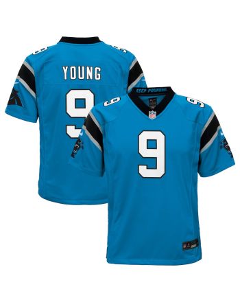 Bryce Young 9 Carolina Panthers YOUTH Game Jersey - Blue