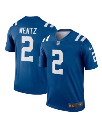 Carson Wentz 2 Indianapolis Colts Men Legend Jersey - Royal