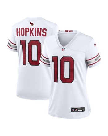 DeAndre Hopkins 10 Arizona Cardinals Women's Game Player Jersey - White