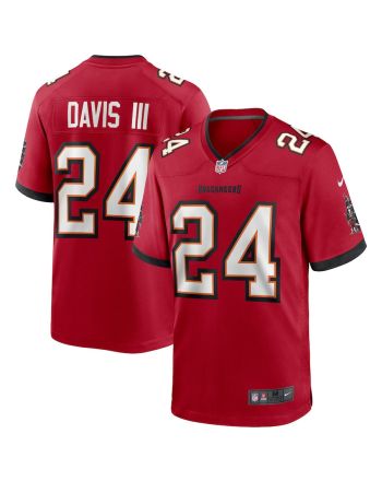 Carlton Davis III 24 Tampa Bay Buccaneers Game Player Jersey - Red