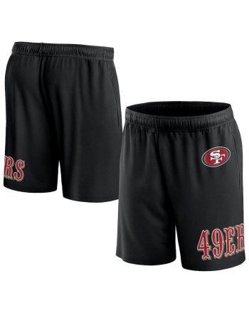 San Francisco 49ers Team Black Clincher Shorts - Men