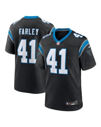 Matthias Farley 41 Carolina Panthers Game Men Jersey - Black