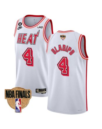 Victor Oladipo 4 Miami Heat Final Champions 2023 Swingman Jersey - Classic Edition - White