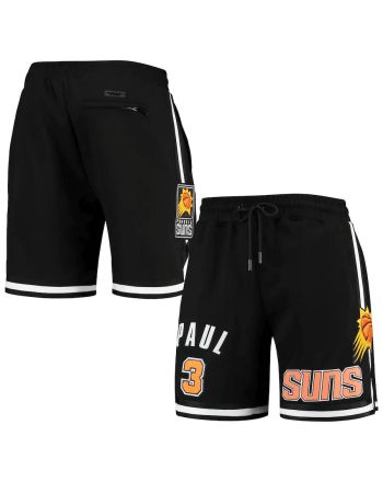 Chris Paul 3 Phoenix Suns Black Team Player Shorts - Men