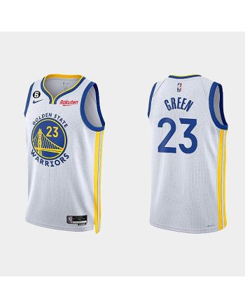 Golden State Warriors Draymond Green 23 2022-23 Association Edition White Men Jersey Swingman