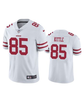 San Francisco 49ers George Kittle White Vapor Limited Jersey