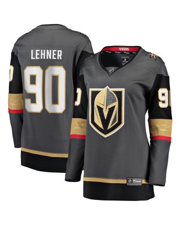 Women's Robin Lehner Gray Vegas Golden Knights Breakaway Home Player Jersey Jersey