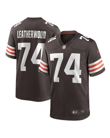 Alex Leatherwood 74 Cleveland Browns Men's Team Game Jersey - Brown