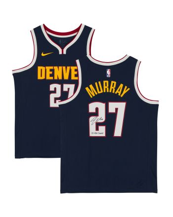 Jamal Murray 27 Denver Nuggets 2023 NBA Finals Champions with "23 NBA Champ" - Jersey