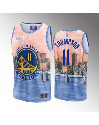 Klay Thompson 11 Golden State Warriors NBA & KidSuper Studios Unisex Hometown Jersey