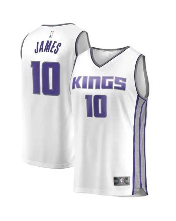 Justin James Sacramento Kings Fast Break Player Jersey White - Association Edition