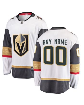 Vegas Golden Knights Away Breakaway Custom Jersey - White