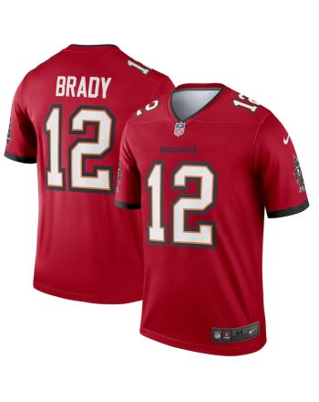 Tom Brady 12 Tampa Bay Buccaneers Legend Jersey - Red