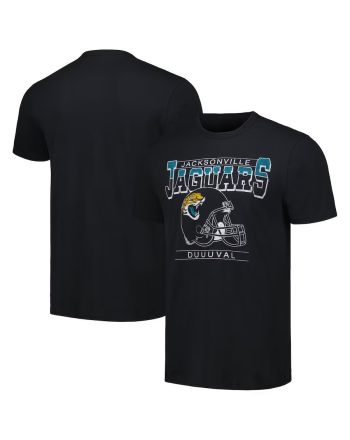 Jacksonville Jaguars Gridiron Classics Time Lock Franklin T-Shirt - Black