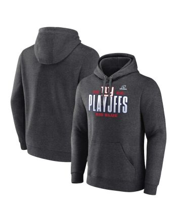 New York Giants 2022 NFL Playoffs Our Time Pullover Hoodie - Charcoal