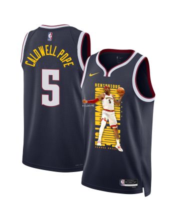 Kentavious Caldwell-Pope 5 Denver Nuggets Scoring Flair 2023 NBA Champions Swingman Jersey - Black