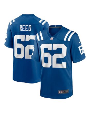 Chris Reed 62 Indianapolis Colts Men Game Jersey - Royal