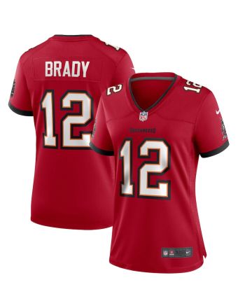 Tom Brady 12 Tampa Bay Buccaneers Women's Game Jersey - Red