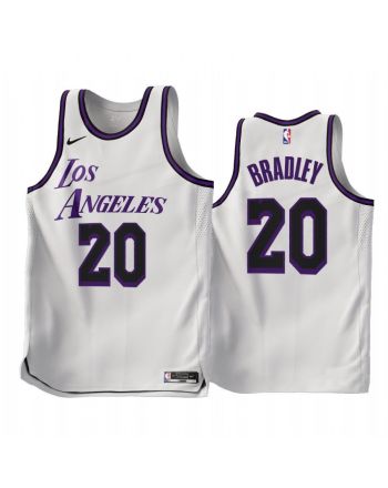 2022-23 Los Angeles Lakers Avery Bradley 20 White City Edition Jersey - Men Jersey