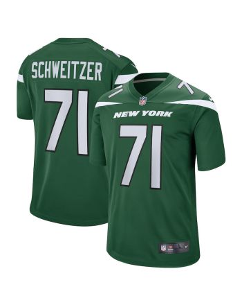 Wes Schweitzer 71 New York Jets Game Men Jersey - Green