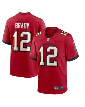 Tom Brady 12 Tampa Bay Buccaneers Game Player Jersey - Red