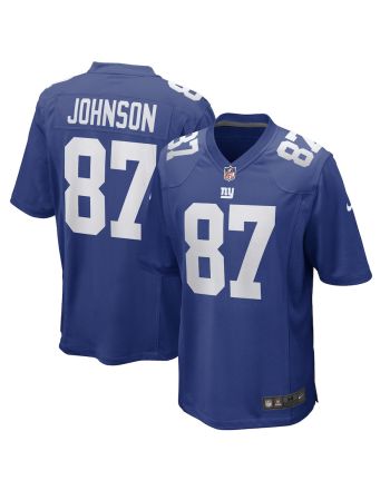 Marcus Johnson New York Giants Game Player Jersey - Royal