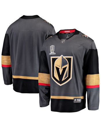 Vegas Golden Knights 2023 Stanley Cup Champions Patch Alternate Breakaway Jersey - Black