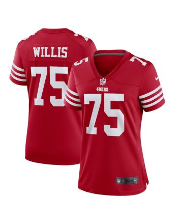 Jordan Willis San Francisco 49ers Women's Team Game Player Jersey - Scarlet