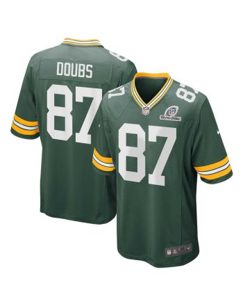 Romeo Doubs 87 Green Bay Packers 2024 Divisional Patch Game Men Jersey - Green