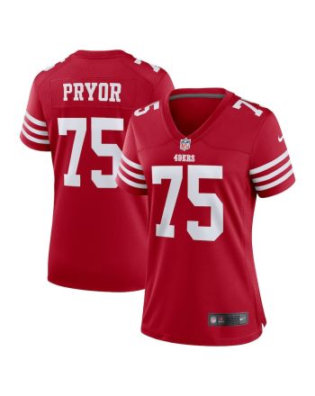 Matt Pryor San Francisco 49ers Women's Player Game Jersey - Scarlet