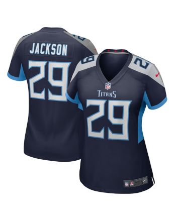 Theo Jackson Tennessee Titans Women's Game Player Jersey - Navy